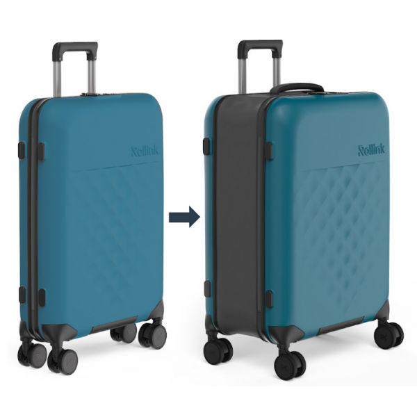 Rollink Flex 360° 29吋 4輪摺疊行李箱 (深礁湖)